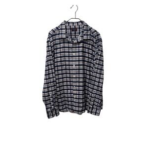 UNTUCKit XXXLarge Mens Plaid Long Sleeve Button Down Shirt Blue Red Cotton